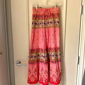 Colorful Broomstick Skirt